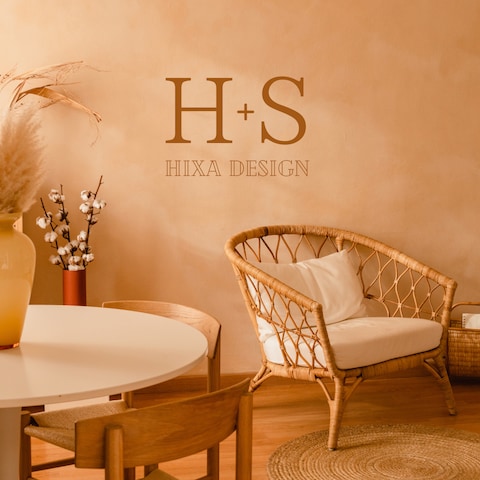 ロゴ、H+S