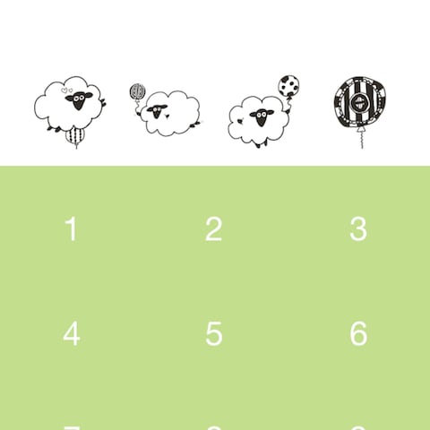 ひつじのLINE着せ替え