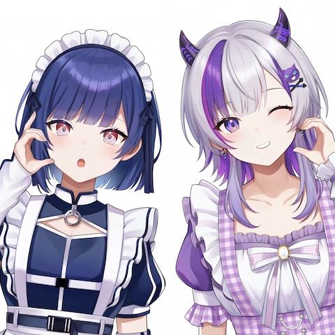 ライバー様グッズイラスト