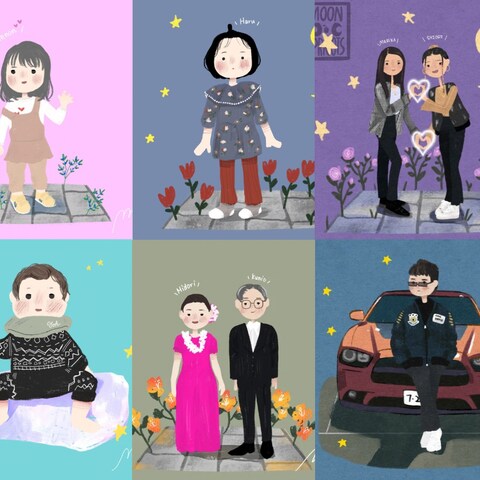 似顔絵参考vol5