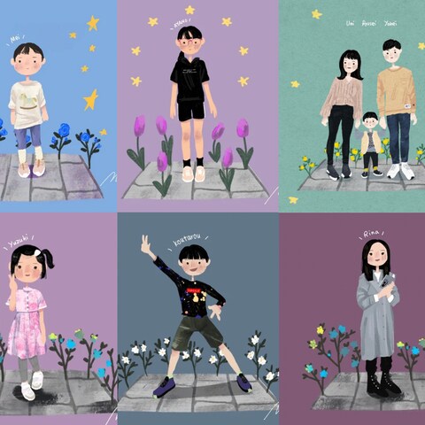 似顔絵参考vol6