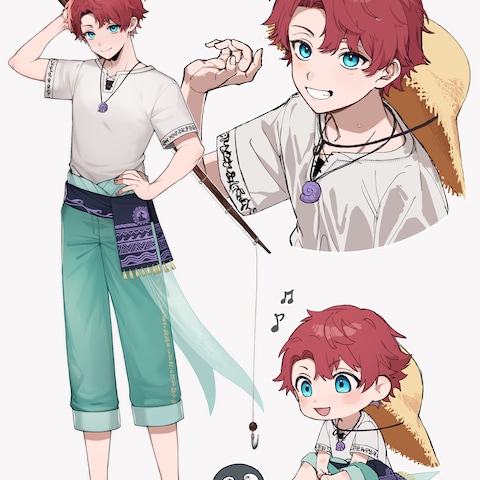 趣味に利用。キャラクター作成