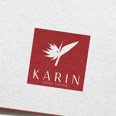 ”デザイン コテージ KARIN”様のロゴデザイン