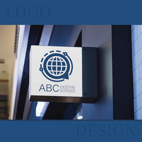 ABC online school ロゴデザイン