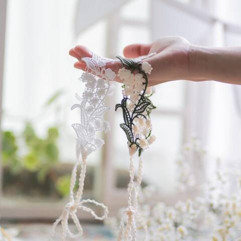 ハンドメイドベビーアクセサリーの物撮り