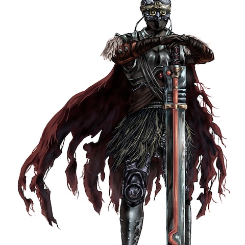 戦士キャラクターデザイン