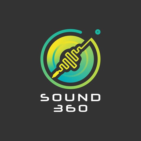 『Sound 360』のロゴデザイン