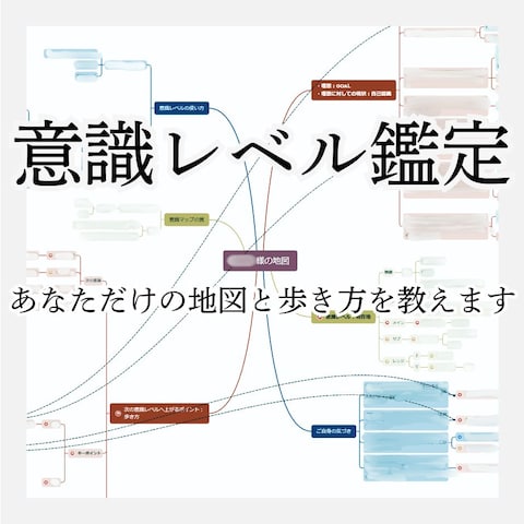 意識レベル鑑定：あなただけの地図と歩き方を教えます