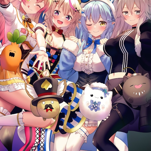 ねぽらぼらとりー 1周年記念オフ会 ポスターイラスト