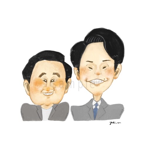 似顔絵サンプル
