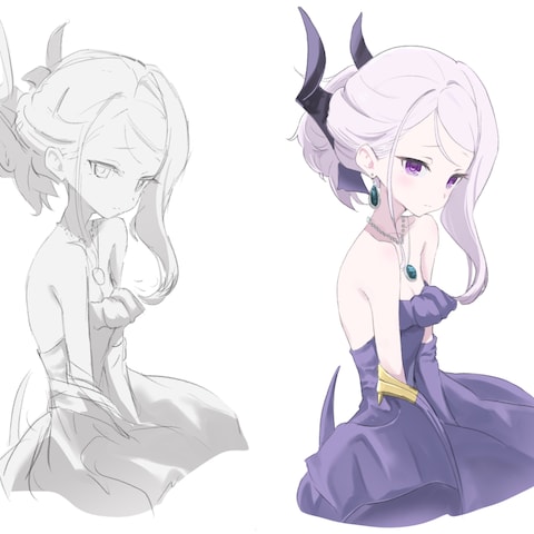 ブルアカイラスト