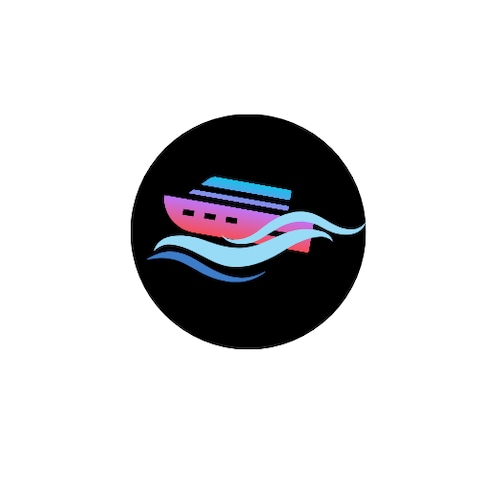 プレジャーボート会社のロゴデザイン