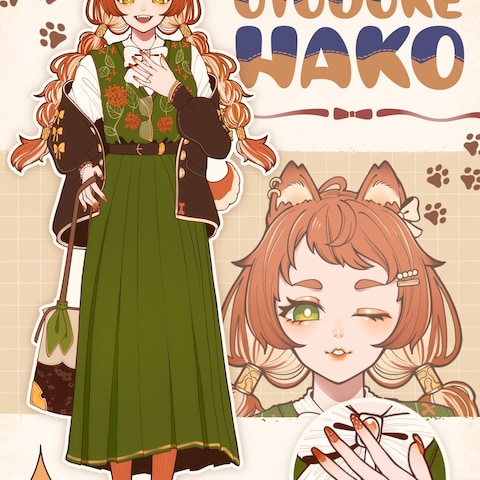 【ご依頼】IRIAM用立ち絵全身