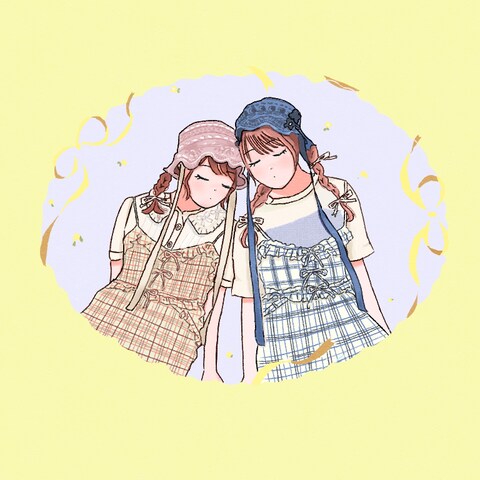 SNS運用のための似顔絵イラスト