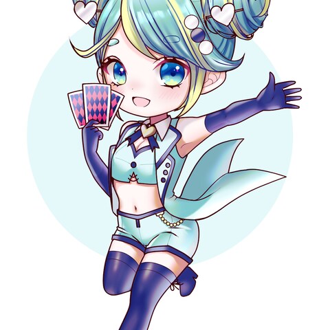 オリジナルキャラのデフォルメ