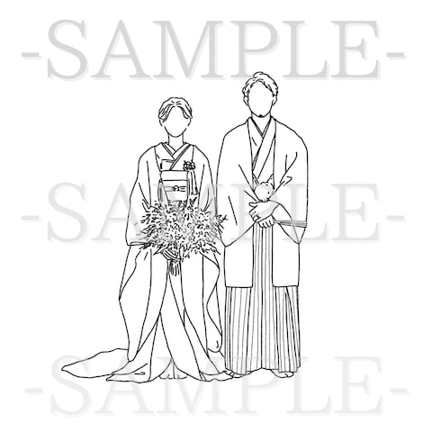 ウエディングイラスト