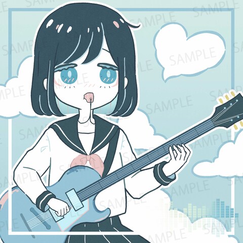 へんてこさん様　音楽配信用ジャケットイラスト