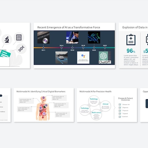 AI × Healthcareをテーマにしたプレゼン資料です