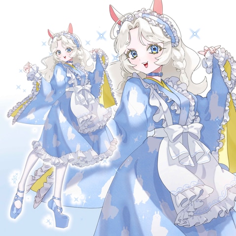 Vライバー アル・パカチ 様 IRIAM立ち絵