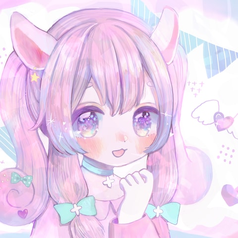 Vtuberさんの一枚絵