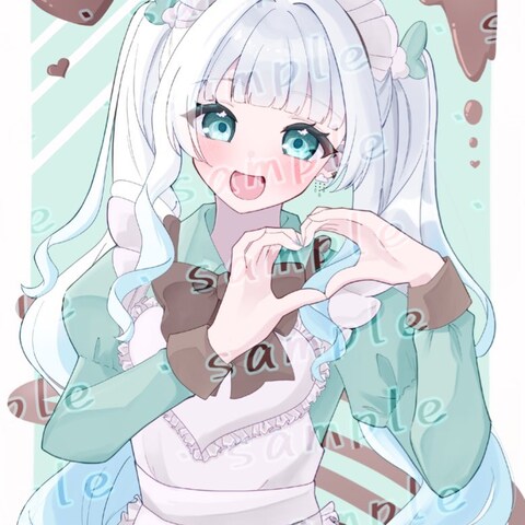 VTuber様SNS、グッズイラスト