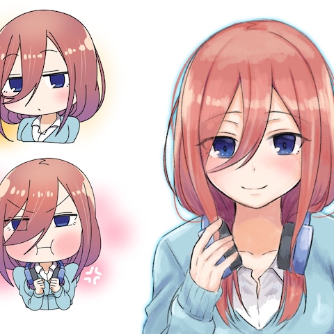 五等分の花嫁 中野三玖