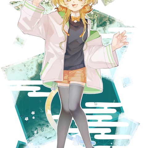 オリジナルキャラクターイラスト