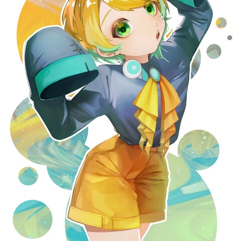 オリジナルキャラクターイラスト