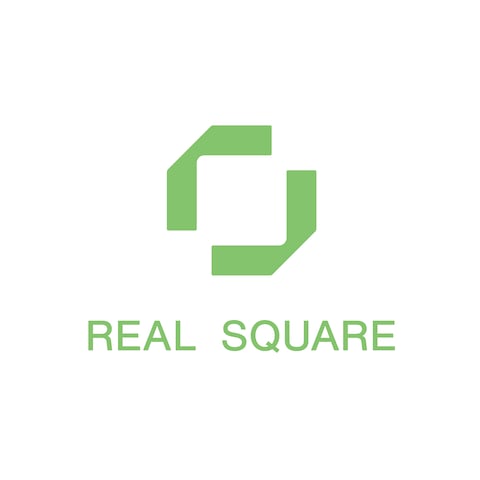 商業施設開発企画会社「REAL SQUARE」のロゴ