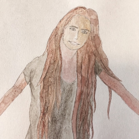 ワイルドスピードの水彩画