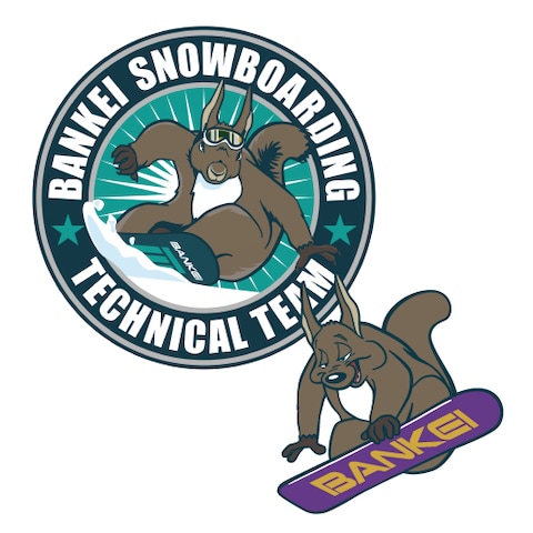 盤渓スキー場のチームロゴ制作