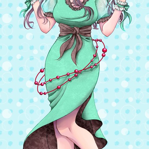 IRIAM自作立ち絵