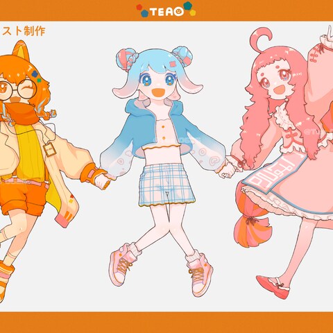 キャラクターデザイン&イラスト制作実績