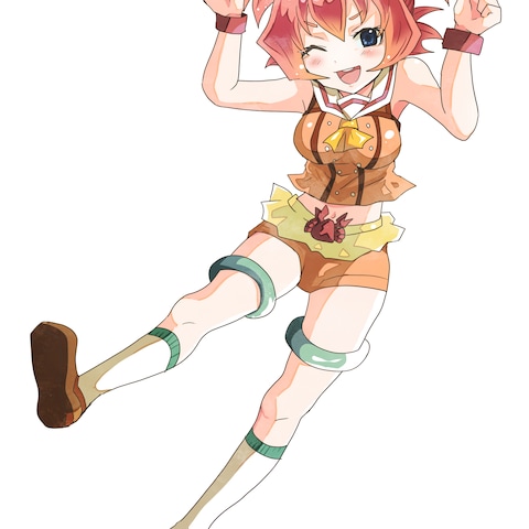 アニメ塗りイラスト