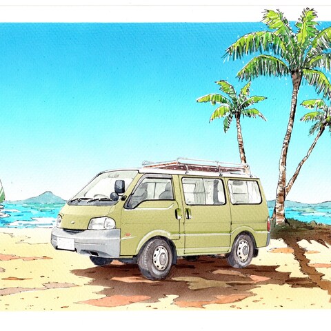 キャンピングカーとその背景