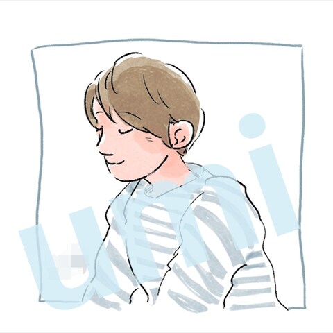 ラフな似顔絵