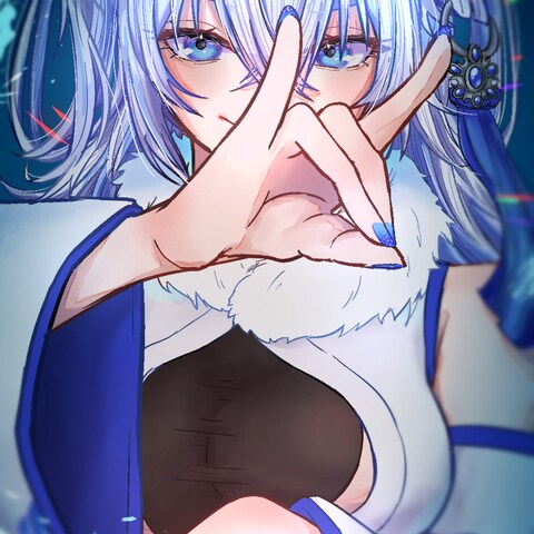 1枚絵イラスト作成(バストアップ)
