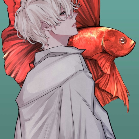配信者様用一枚絵