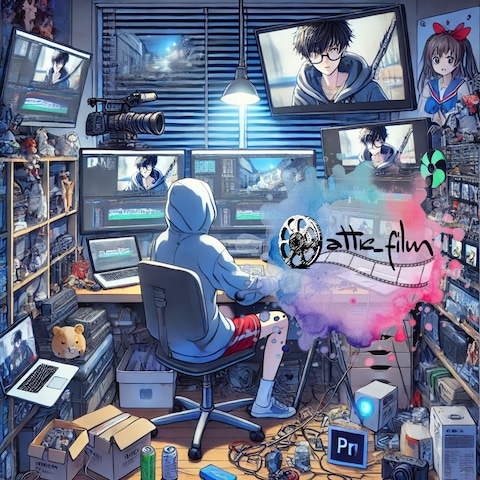 「attic_film」SNS用バナー