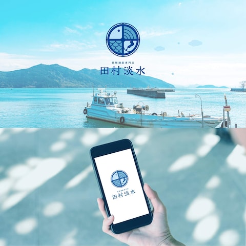 湖魚の製造・販売されている会社様のロゴマーク