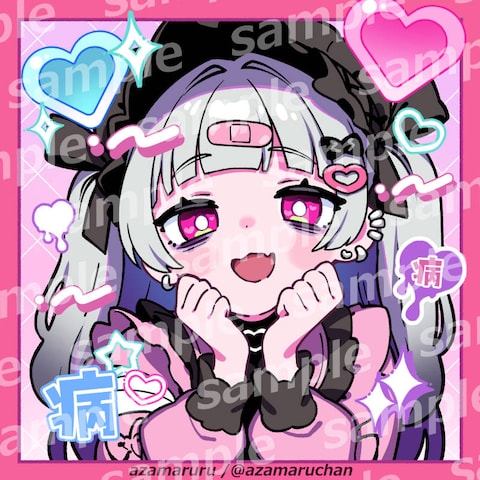 地雷系ちゃん（オリジナル）