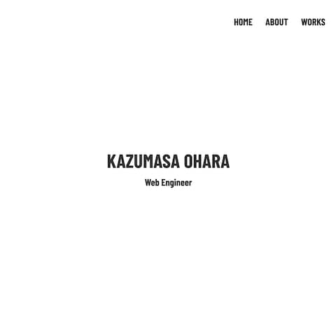 WordPress×Web制作の自作ポートフォリオサイト