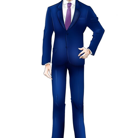 ビジネスマンデザイン