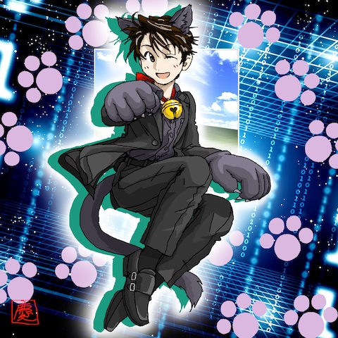 マウスで描いたイラスト