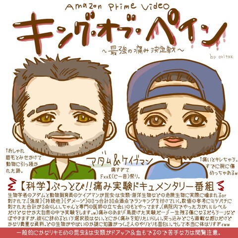 似顔絵＆動画感想
