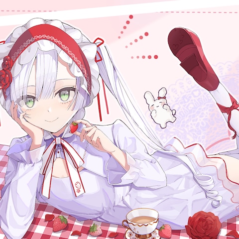 女の子の全身イラスト