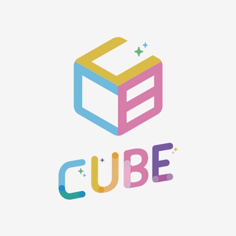 ライブ配信エージェント「CUBE」様ロゴデザイン