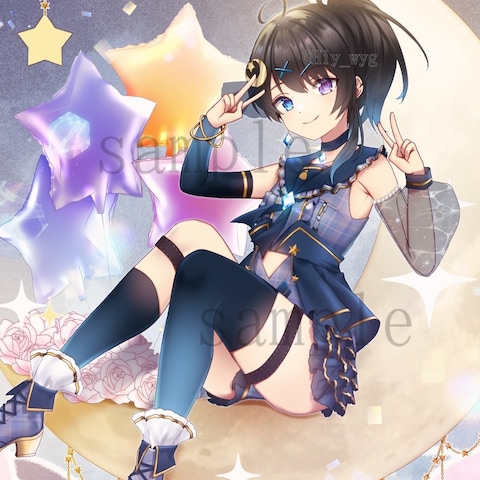 担当Vtuber様1枚絵