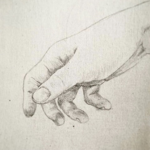 手