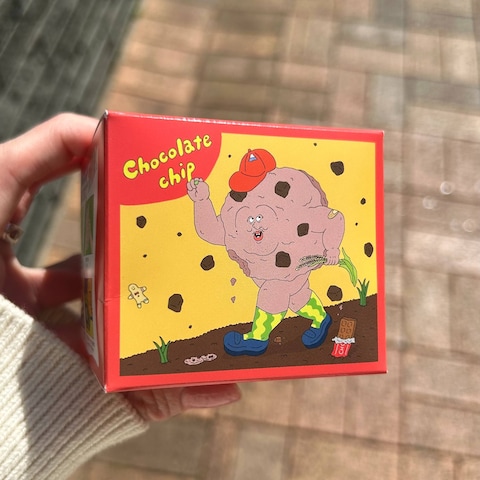 クッキーミックス粉のパッケージデザイン